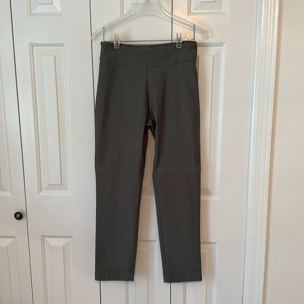 Tribal, COMFORT STRETCH PULL-ON ANKLE PANT, 8, Olive Green